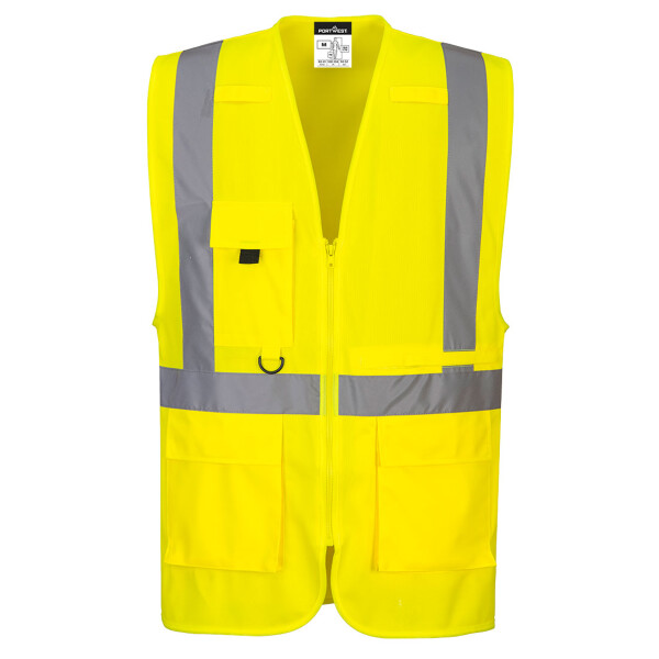 Hi-Vis Tablet Pocket Executive Vest Thumbnail